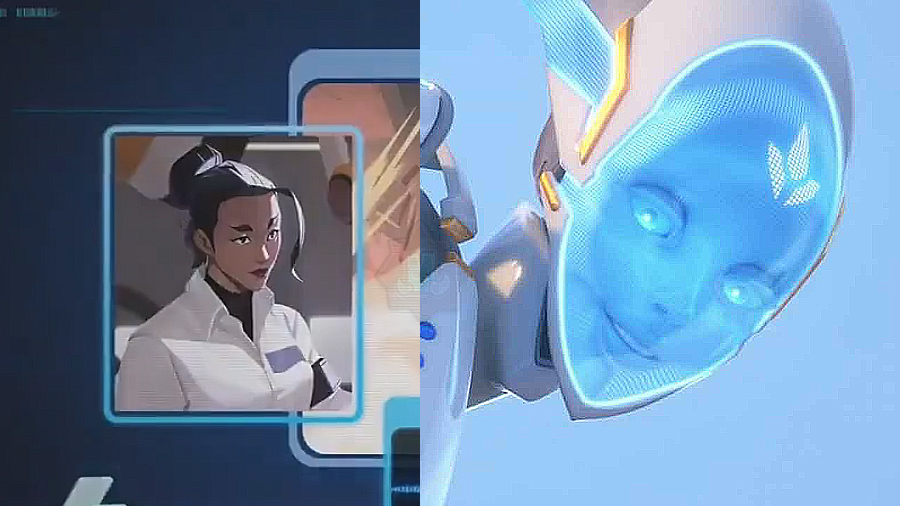 Kompae's tweet photo. ⚠️ Abro hilo de la teoría, cada vez más clara que tenemos algunos, sobre el próximo personaje de Overwatch: 

Echo es Mina Liao. https://t.co/yH97zfRRA7