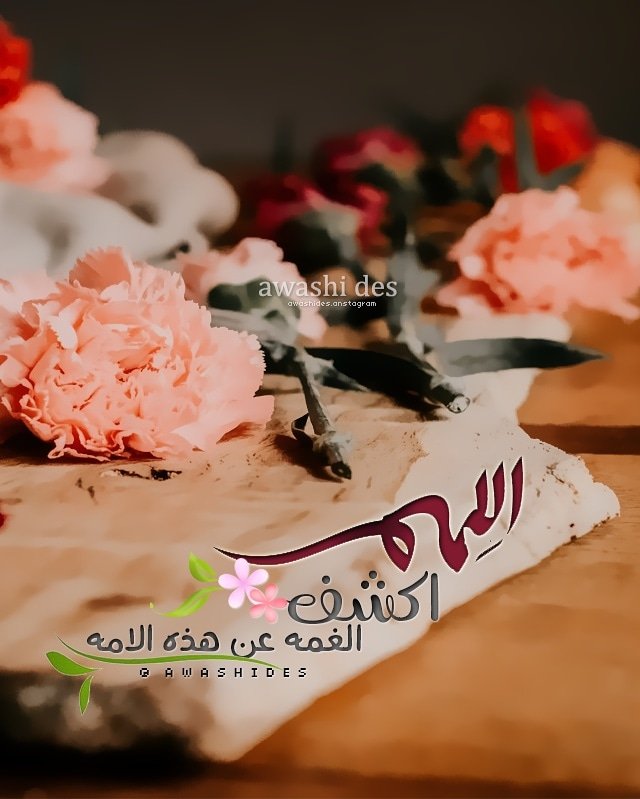 - اللهم اكشـف الغُمـة عن هذه الأُمـة
وارفع عنّا البــلاء ،يارب العالمين '🌻💗.