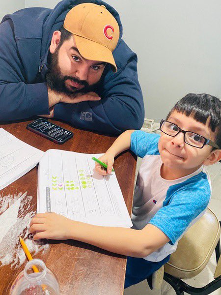 ExtraInKinder's tweet image. Love love love seeing the learning happening at home! #KennedyCallOut #Burbank111