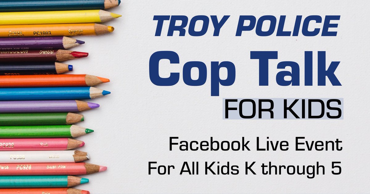 Troy Police Department (@troymi_police) on Twitter photo We’re hosting a Facebook Live event for kids this Thursday at 11:30 am. We’ll read stories 📚 and chat. See you on Facebook —> facebook.com/events/2041724… <a href="/troyschools/">TroySchools</a> <a href="/TroyUnion/">Troy Union Elementary School</a> <a href="/stephzendler/">Stephanie Zendler</a> <a href="/BarnardTroy/">Barnard Elementary</a> <a href="/Leo_Leopards/">Leonard Elementary</a> <a href="/OneWattles/">Wattles Elementary</a> We’re hosting a Facebook Live event for kids this Thursday at 11:30 am. We’ll read stories 📚 and chat. See you on Facebook —> facebook.com/events/2041724… <a href="/troyschools/">TroySchools</a> <a href="/TroyUnion/">Troy Union Elementary School</a> <a href="/stephzendler/">Stephanie Zendler</a> <a href="/BarnardTroy/">Barnard Elementary</a> <a href="/Leo_Leopards/">Leonard Elementary</a> <a href="/OneWattles/">Wattles Elementary</a>