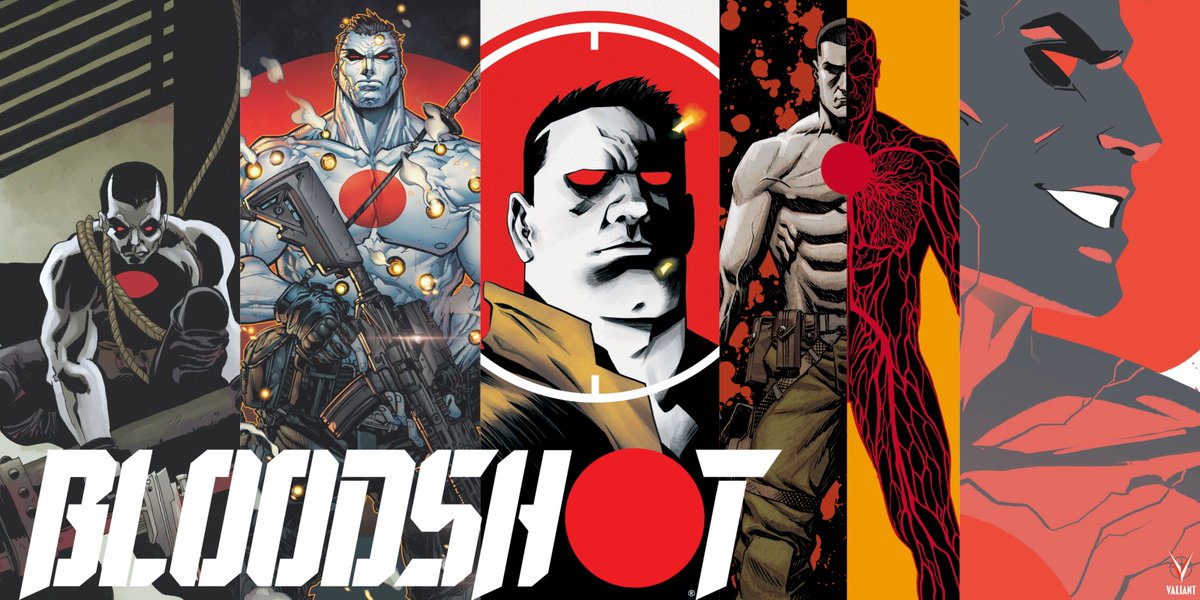 Today's free comic download is our biggest #1 issue from 2019... #BLOODSHOT!Read for: Explosions, conspiracies, an action hero who gets exploded for fun but also feels a complex loneliness, more explosions, one-liners, asskicking http://bit.ly/BloodshotIssue1PDF  #StayValiant  #StayHome  