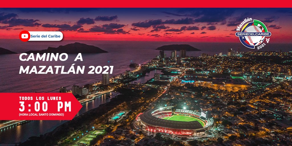 beisboldecaribe's tweet photo. ¡Camino a Serie del Caribe MAZATLAN 2021⚾🇲🇽🇻🇪🇩🇴🇵🇷🇨🇴🇵🇦!
.
#SerieDelCaribe #Mazatlan2021 #CBPC #TVICOM #MiCable https://t.co/oMe0hFOAko