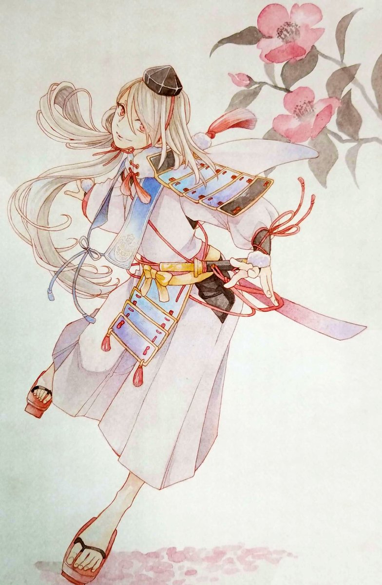 夢木みつる 水彩お絵かき 刀剣乱舞 夢木みつる 水彩お絵かき 刀剣乱舞
