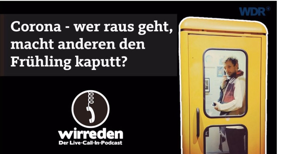 Noch nichts vor heute Abend? Wir haben da was Neues: #Wirreden, unser Live-Call-In Podcast mit <a href="/gavinkarlmeier/">Gavin Karlmeier</a> Alle können anrufen, nichts ist vorbereitet, alles ist live 🔴. Jetzt ➡️ youtu.be/bjEcSEtVTWA
📞Ruft an: 0170-918 3530
oder per Skype: gavinkarlmeier 
<a href="/WDRaktuell/">WDR aktuell</a>