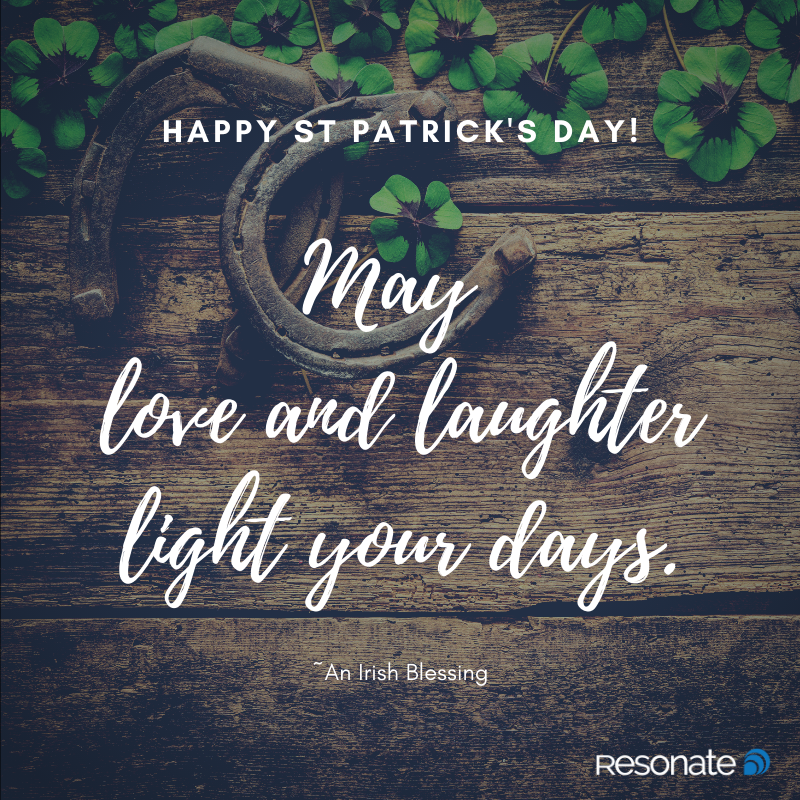 Happy St. Patrick's Day from the team here at Resonate! 🍀🌈🍀In these uncertain times be sure to take a moment to think of all the people you're LUCKY to have in your life today and send them a little extra love. 
#sonomacounty #sfbayarea #stpatricksday2020 #resonatedigital