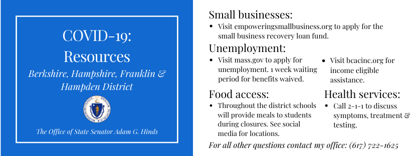 Our communities need to be equipped with the proper resources and support to adequately address #COVID19. My office is readily available to assist constituents as we navigate this crisis.