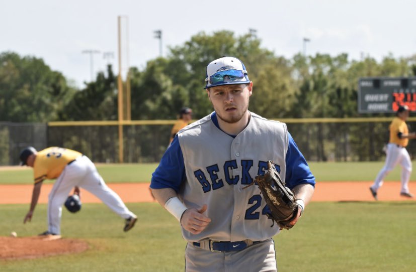 Who would’ve thought a kid from Canton would come this far... Don’t be sad cuz it’s over, smile because it happened. Thank you <a href="/BCHawksBaseball/">Becker Baseball</a> @BeckerAthletics <a href="/BeckerCollege/">Becker College</a> for the opportunity of a lifetime, it’s something I’ll never forget 💙 24✌🏻