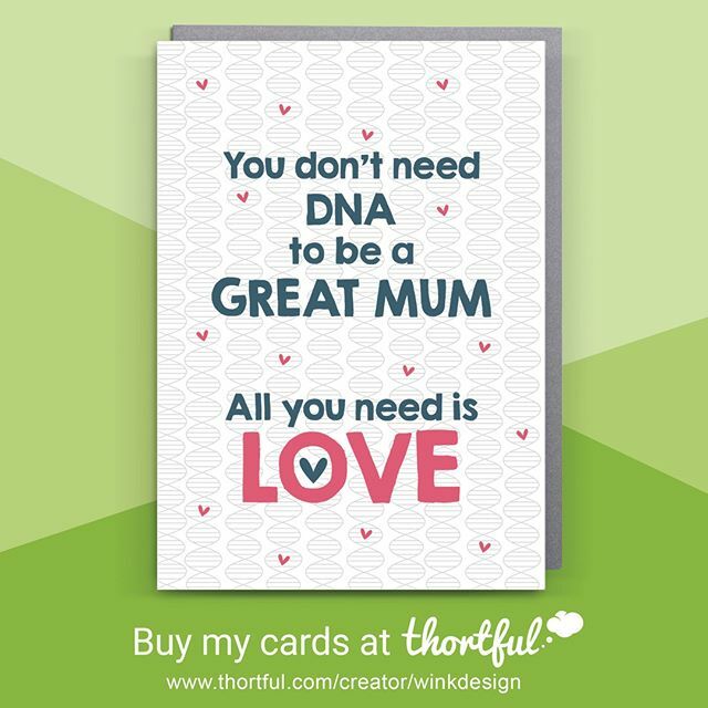 You don't need DNA to be a great mum, all you need is LOVE. <3 ⁠
⁠
⁠
⁠
⁠
#thortful #thortfulcreator #thortfulcards #senddirect #greetingscarddesigner #greetingscardsonline #greetingscardsofinstagram #greetingscarddesign #justacard #supportsmallbu… instagram.com/p/B92Jv2rg1yI/