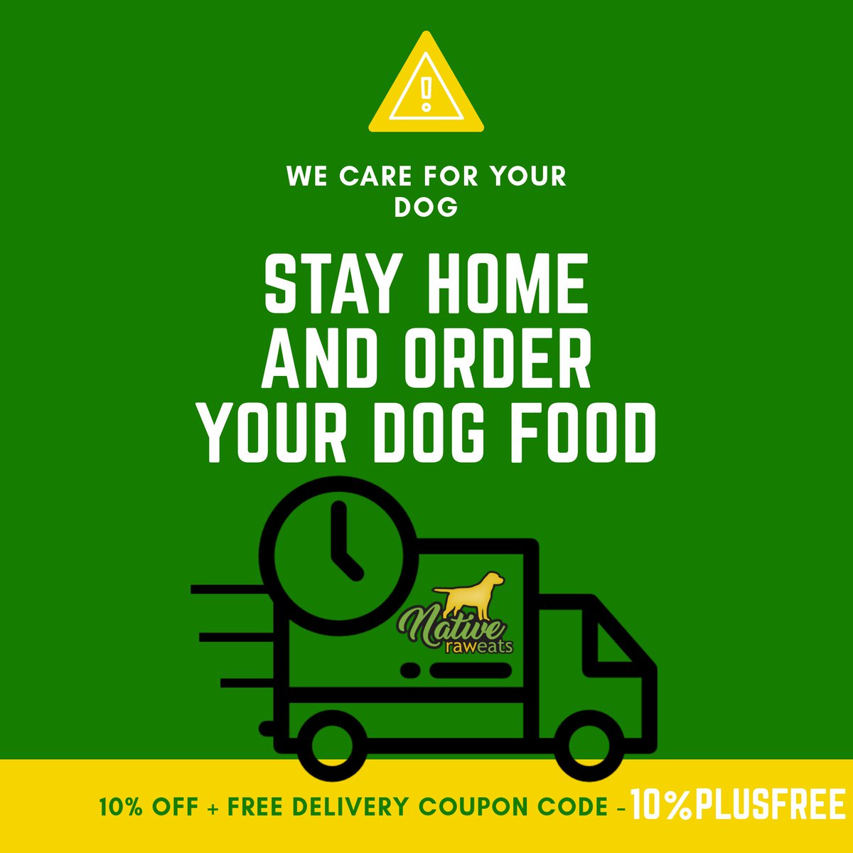 native_raw's tweet image. FREE DELIVERY OPTION AVAILABLE 🚛
Please make sure you and your dog/dogs are safe by staying home, and make sure to wash your hands routinely. 🐶 
We couldent imagine life withought you.
nativeraweats.com 
#StayHome #OrderOnline #DogsOfDenver