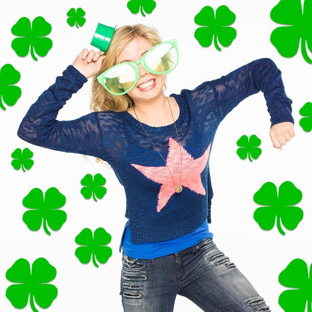 It's #StPatricksDay ! Stay inside!