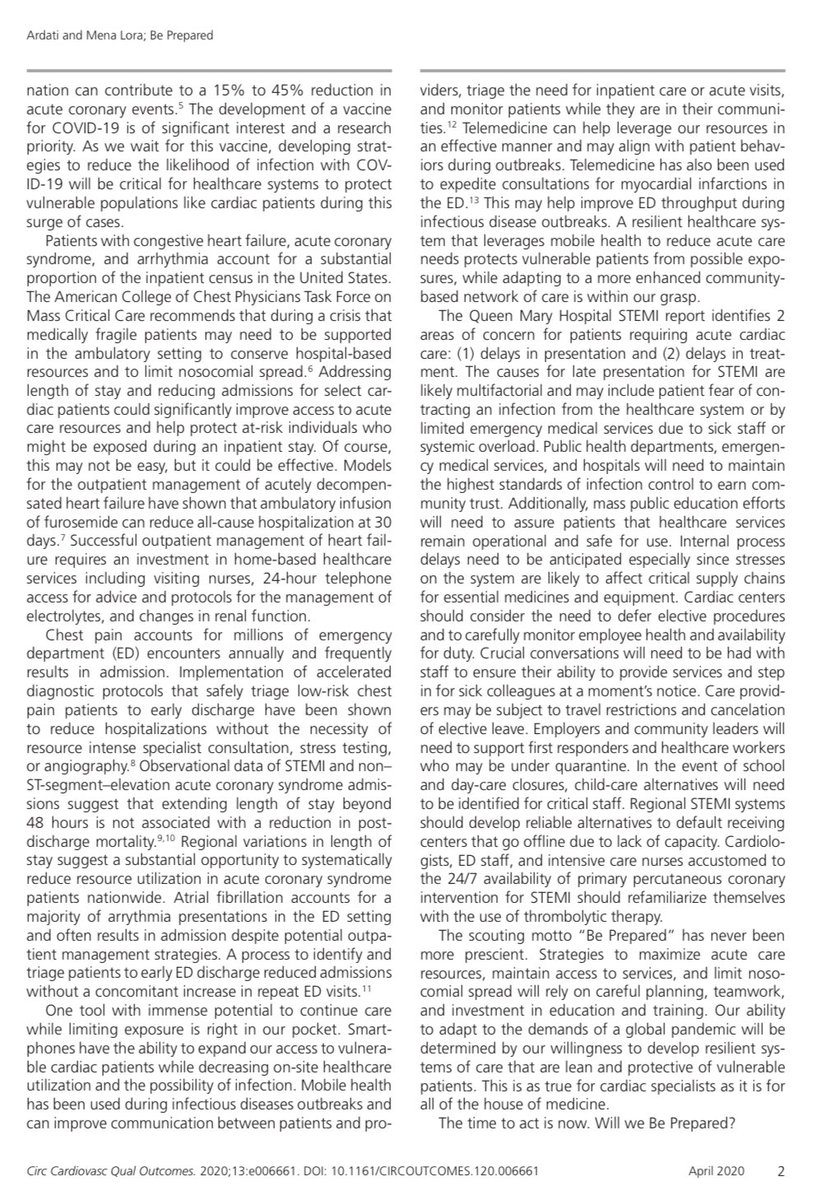 #STEMI in #COVID 🇭🇰 🏥 reports delays in presentation &amp; treatment
🔺delays?patient fear of contracting infection frm 🏥 or by limited services due to sick staff/ systemic overload
🔺largest time difference time frm symptom onset to 1st medical contact bit.ly/33oxsGG