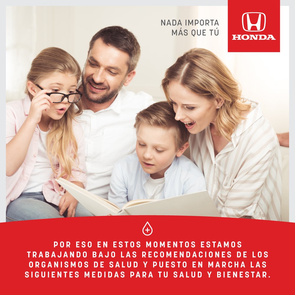En Honda nada importa más que tú, por eso queremos tener la mayor seguridad para ti y para nuestros colaboradores, así que tomamos medidas preventivas en todos nuestros concesionarios. https://t.co/TsXA525Ymb