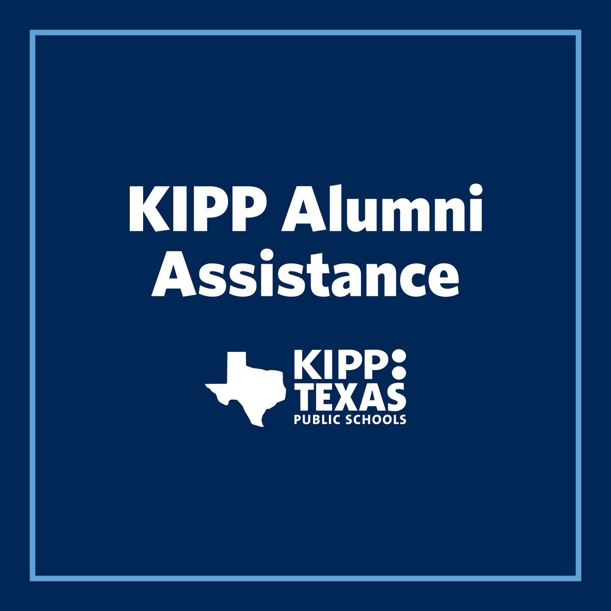 Are you a #KIPPalum impacted by  #college closures due to #COVID19? #KIPP is offering assistance to help you continue your #HigherEd dreams. If you’re in need of #assistance, please contact  your (#KIPP through College) #KTC for more info.
