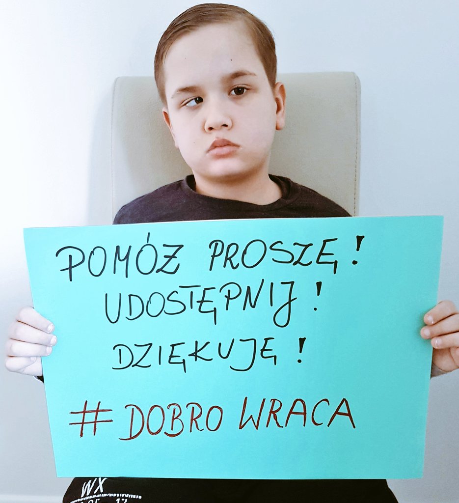 DobroWracaMG's tweet photo. 💥BARDZO PILNE❗️Zabija mnie guz mózgu. Mam ostatnią szansę na ŻYCIE. Ratunek dla Frania jest w klinice w Monterrey, zajmującej się dziećmi z nowotworami mózgu. To jedyna i ostatnia szansa Frania na życie. Innych nie ma. Brakuje 1 mln. 
 https://t.co/RTWNWELrqr https://t.co/op2lO6DVFb