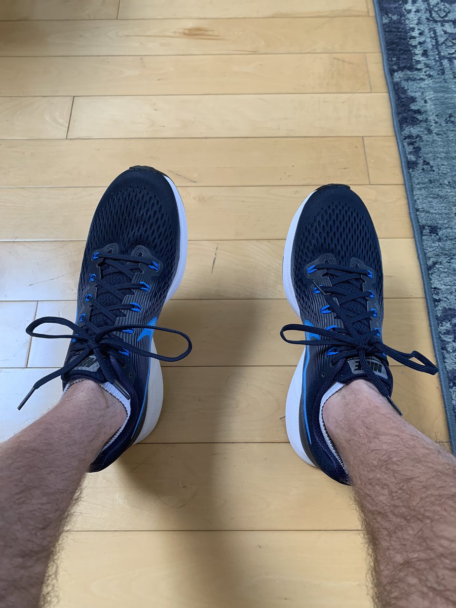 RunningSouth's tweet photo. New shoes and great day for a run! Reply and share your workout stories to inspire your teammates to stay with it and get outside! #getoutside #runnersneverquit https://t.co/LKicBj87ep