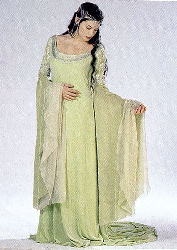 Arwen's green dress. That's it, that's the tweet. Happy St. Patrick's Day
