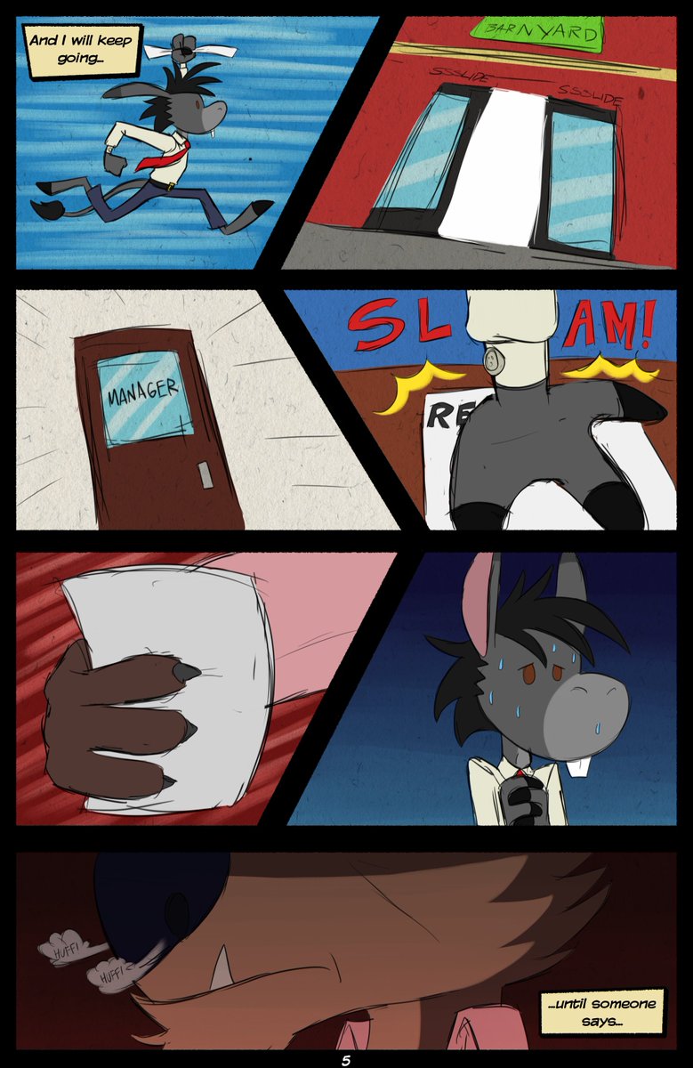 BluMoonToons's tweet photo. Page 5! Is this going to be the one? #InconvenienceStore https://t.co/vtxnNIQuQg