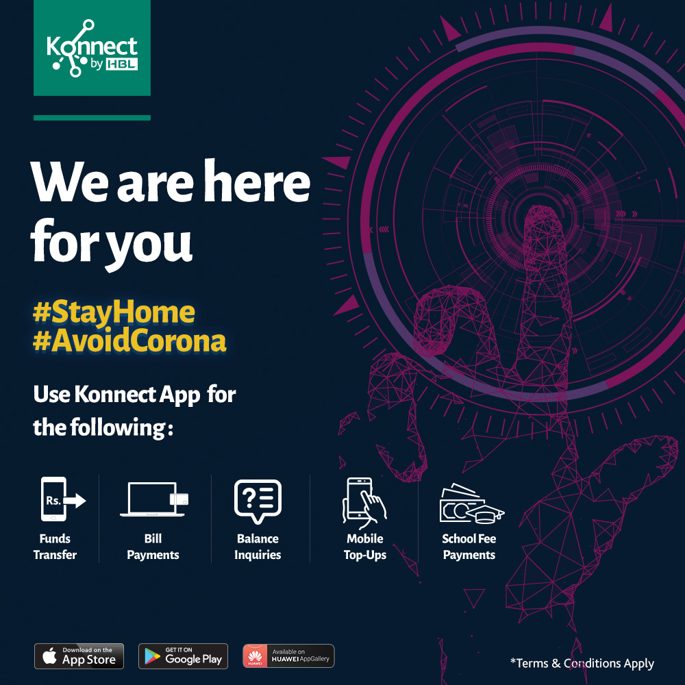 Under the current situation surrounding the Coronavirus Disease (COVID-19) you are advised to avoid cash handling and limit public interactions.

We encourage you to use the #Konnect app for all your banking needs.

Download now: bit.ly/2GvZZ4N

#StayHome #AvoidCorona