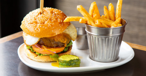 The burger: An American love story.