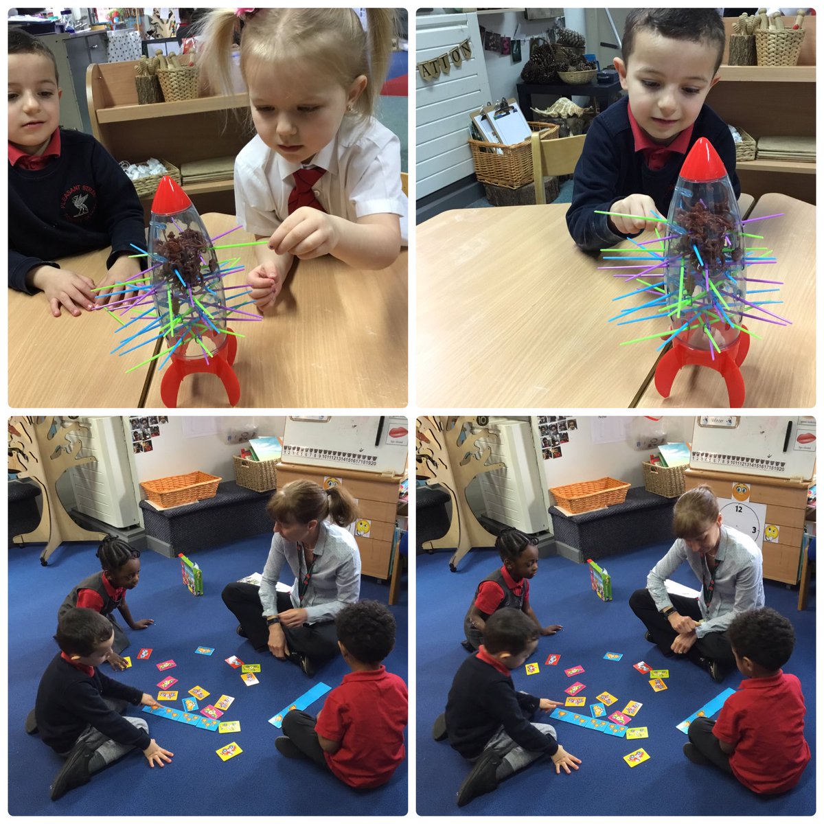 NurseryPleasant's tweet photo. Lots of fun @NurseryPleasant today. We made gloop, made potions using bubbles, used our number skills when playing a car racing game and took turns when playing balancing monkeys. #pleasantEYFS https://t.co/xA3eZWUYVO