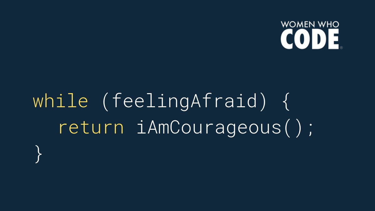 WomenWhoCode's tweet image. ❤️ We are here for you and we will get through this as a community. 

#womenintech #womenwhocode