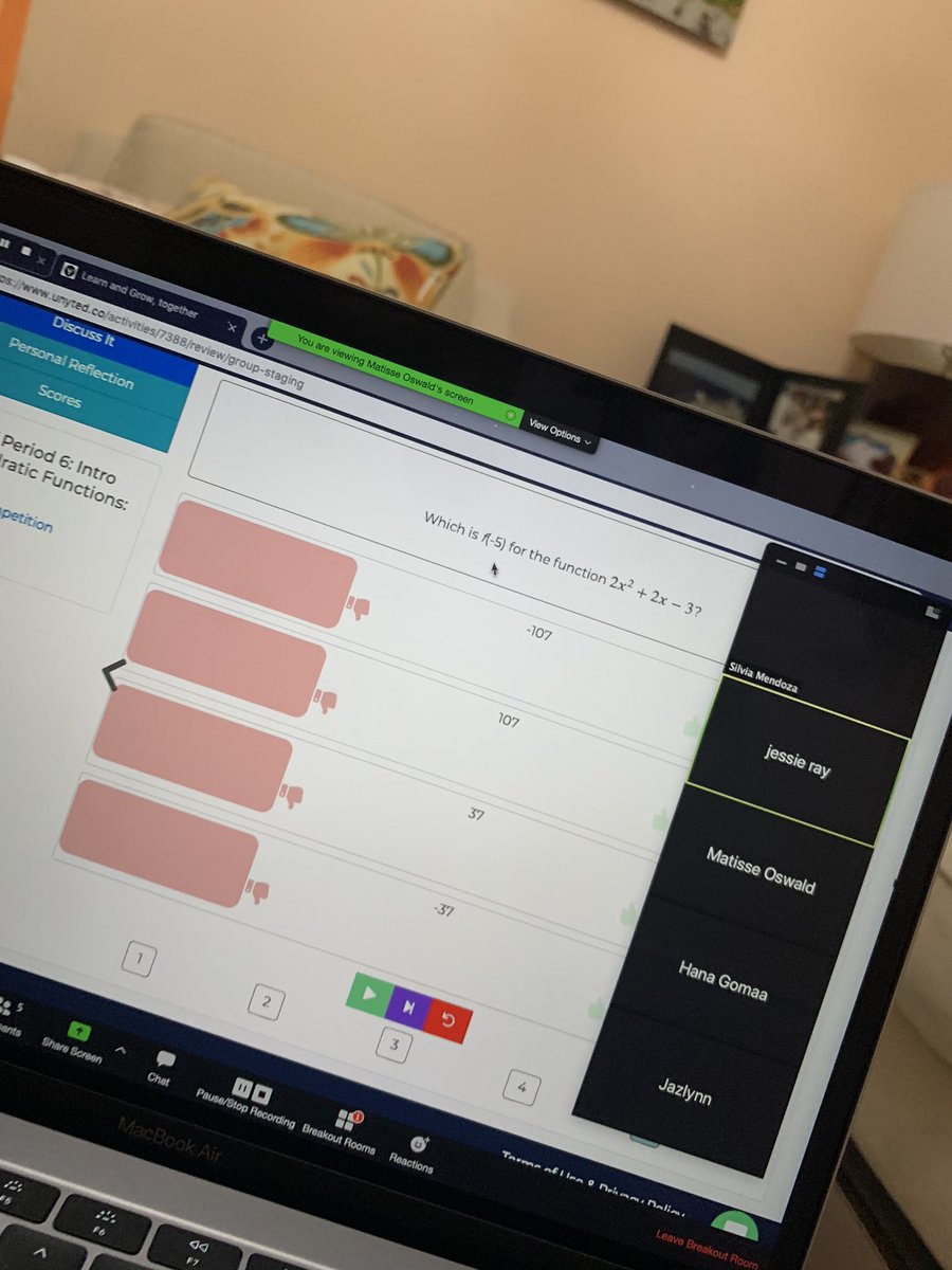 Days 1 &amp; 2 of #distancelearning learning were a success. My students surpassed my already high expectations! They learned and worked better than even some professionals transitioning to remote work. With <a href="/GetUnyted/">Unyted Learning</a> &amp; @zoom_us we all did amazing! So proud! They’re #futureready