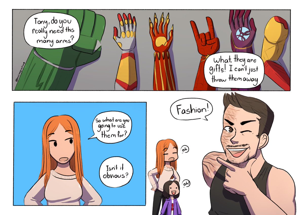 ✨Everyone gave Tony a hand✨ 