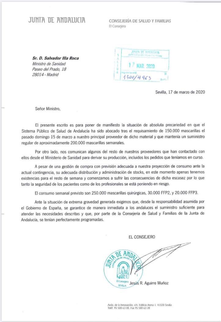 anamata_mijas's tweet photo. Será mejor que la presidenta de la Diputación se una al Consejero de @saludand @jesusraguirre y le exija a @sanchezcastejon que su ministro gestione mejor . https://t.co/vsMyPT9WQC