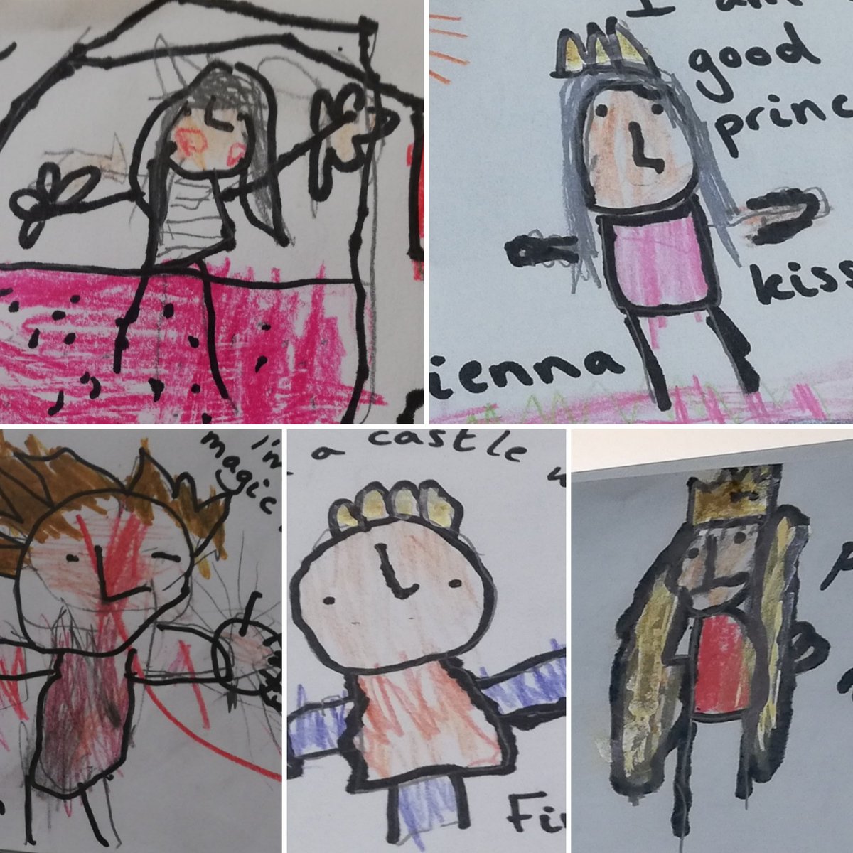jemma_dando's tweet photo. Reception drawing kings and queens in the style of Oliver Jeffers.. Check out how carefully they've looked at how he draws eyes, noses, bodies and legs..
@OliverJeffers #kingsandqueens #illustration #foundationphaseart #creativedevelopment https://t.co/TrgFO0ELlB