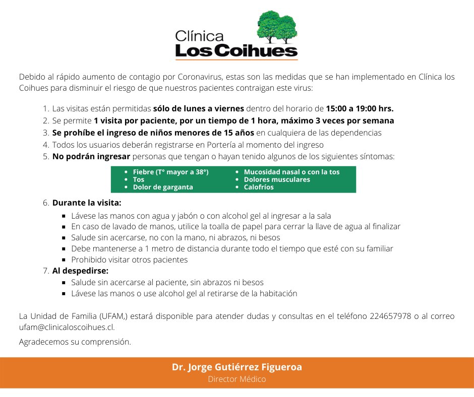 Clínica Los Coihues (@ccoihues) on Twitter photo 