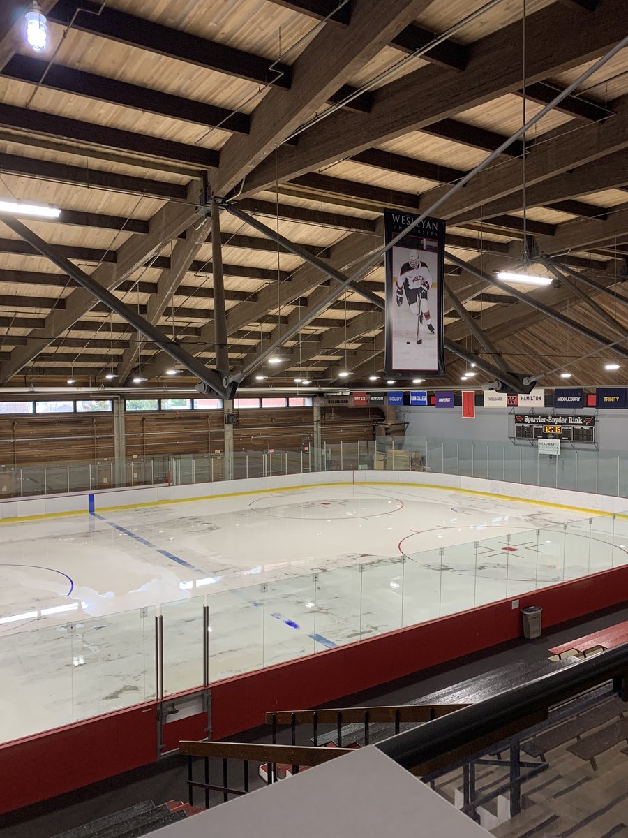 wes_whockey's tweet photo. Always a sad day when the ice is being taken out at Spurrier-Snyder 😢 A huge thank you to our rink staff for everything they do throughout the season to give us the best ice possible! See you again in August! #Home #GoodbyeIce #ThankYouRinkStaff #IsItAugustYet https://t.co/MDavwPnOAY