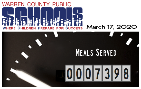 What an amazing day!
Well over 7000 meals were distributed throughout our district today!  Thank you to everyone in <a href="/WarrenCoSchools/">Warren Co Schools</a>, <a href="/WCPS_transport1/">WCPS Transportation</a>, Family Resources, and of course our <a href="/WCPS_Nutrition/">WCPS Nutrition</a> staff! #WCPSFeeds #WCPSFamily