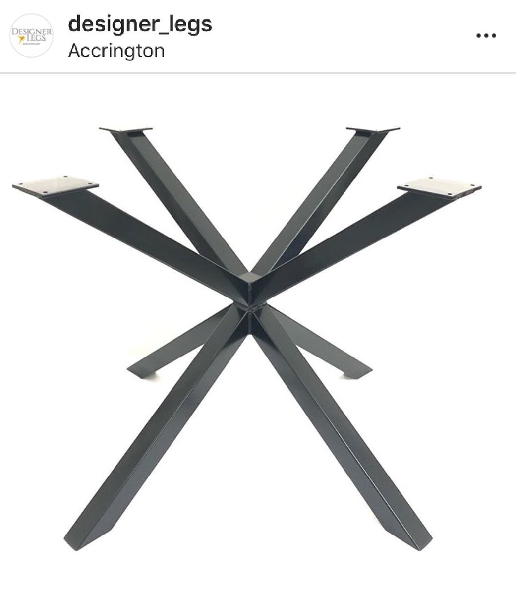 Designerleg's tweet photo. Our spider table frame https://t.co/OkErxQcm4j