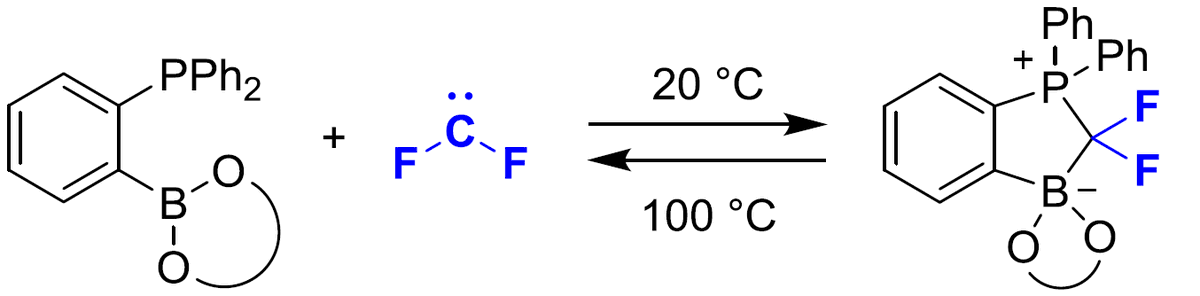 Boron_Chemistry's tweet photo. Trapping of Difluorocarbene by Frustrated Lewis Pairs (@DilmanLab): https://t.co/b3QhJkvWST https://t.co/pm2FYKKJ7r
