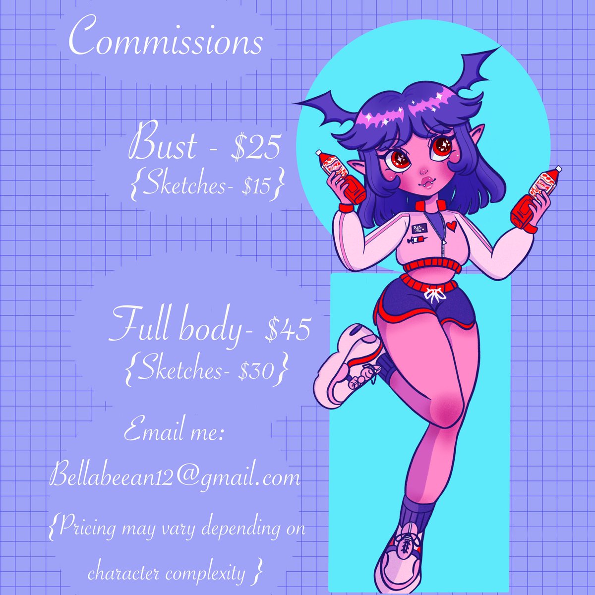 spicybebe92's tweet photo. 🌸My commissions are now open!! 🌸
Please read my TOS here: https://t.co/gFpsoIxM0L
I am only accepting ONE slot at this time, once I am done with that I will open my commissions again. You can DM me on here or email me. 💖 #commissions #commissionsopen 
Examples of my work: https://t.co/0rmqWdp9gE