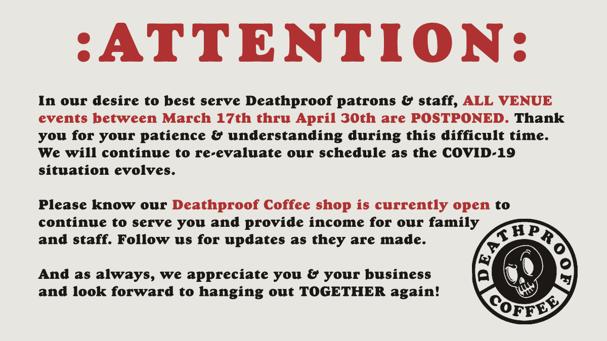 DeathproofBoise's tweet photo. #deathproof #BoiseVenue https://t.co/0WnCkGkWzb