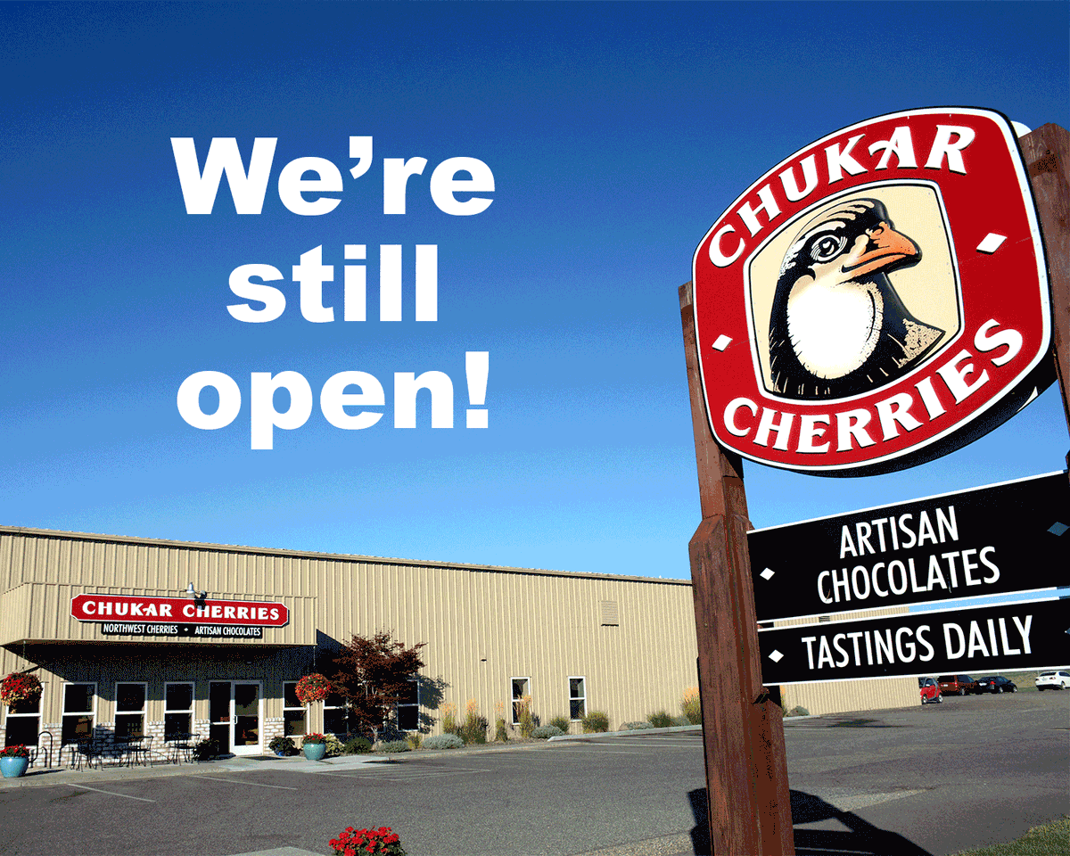 ChukarCherries's tweet photo. Our #ProsserWA store is open! We are taking extra precautions to keep everyone safe. Stop by and pick up your favorite treats.
Open Daily
Monday-Saturday 8am-5pm PT
Sunday 10am-4pm PT https://t.co/aJcGZ50326