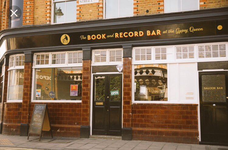 PeopleOfUK's tweet photo. If venturing to South London sounds alarming but 2nd hand #books and #records are your thing, I'd recommend the #BookAndRecordBar in #WestNorwood 
Very eclectic mix of vinyl and books. And they serve drinks. (Although might only be soft drinks in future)
https://t.co/h6vsxNrzAz https://t.co/xHkzn5J3DI