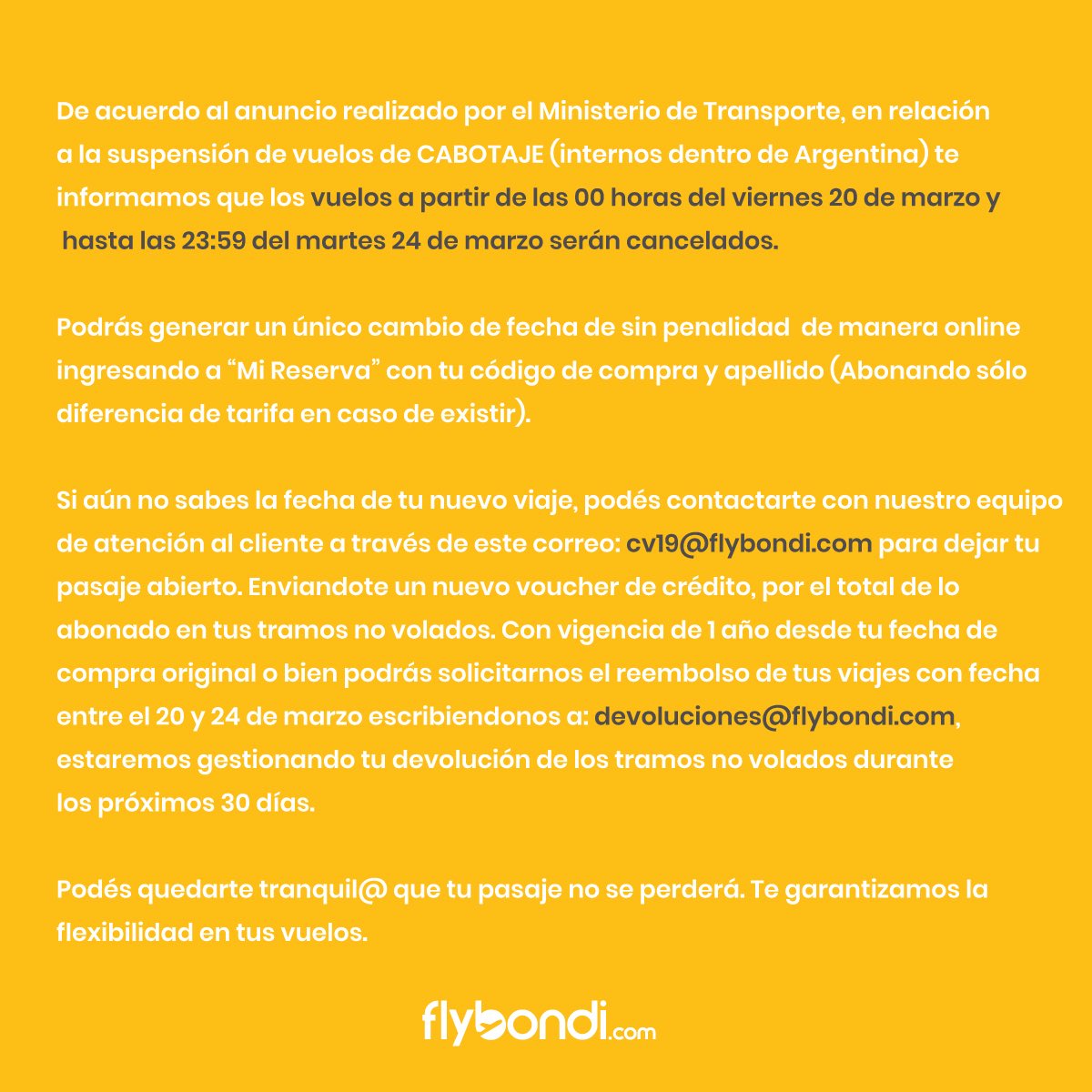 flybondi tweet media