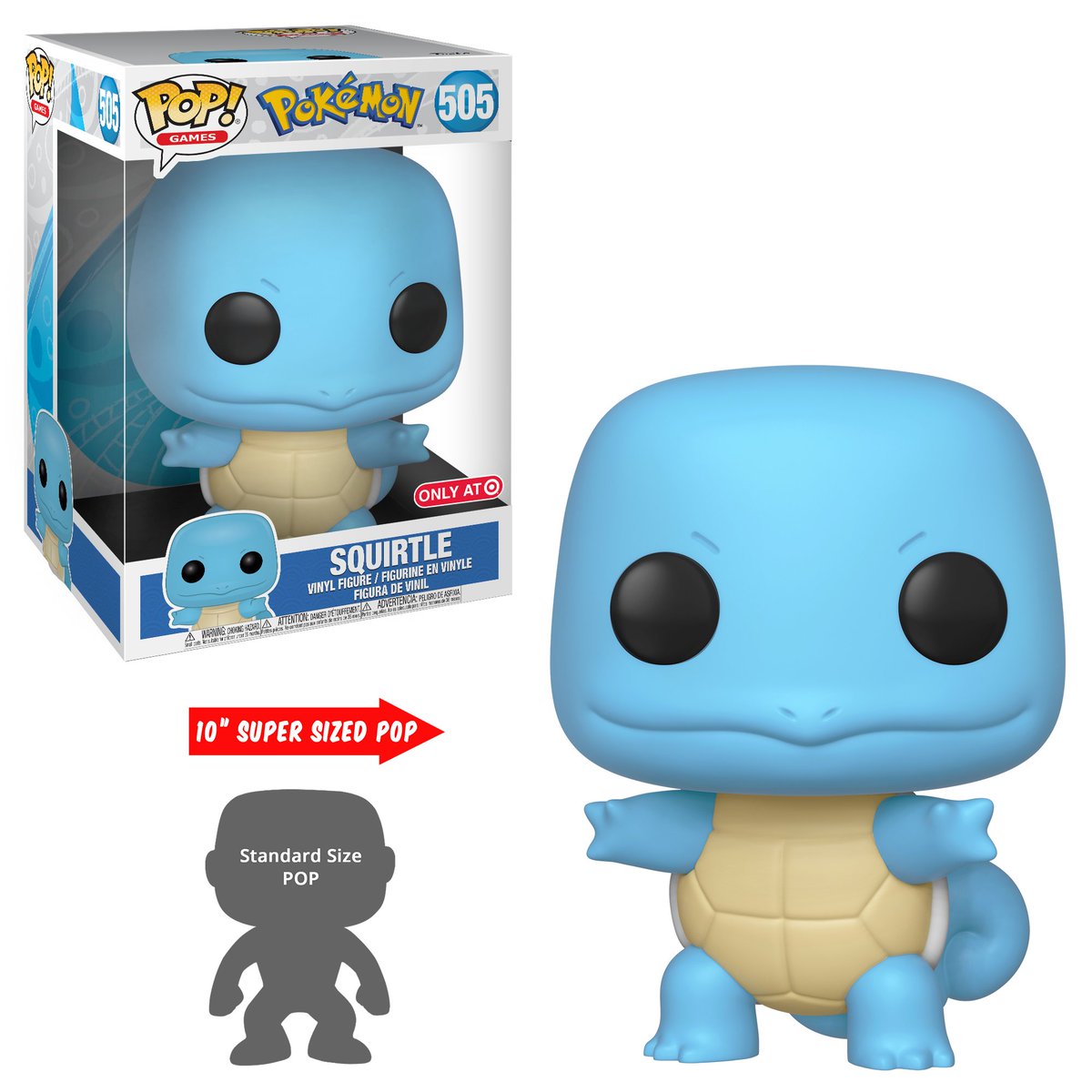 OriginalFunko's tweet image. RT &amp;amp; follow @OriginalFunko for a chance to WIN @Target exclusive 10” Squirtle Pop! 
#Funko #Pop #FunkoPop #Giveaway #Pokémon #Squirtle