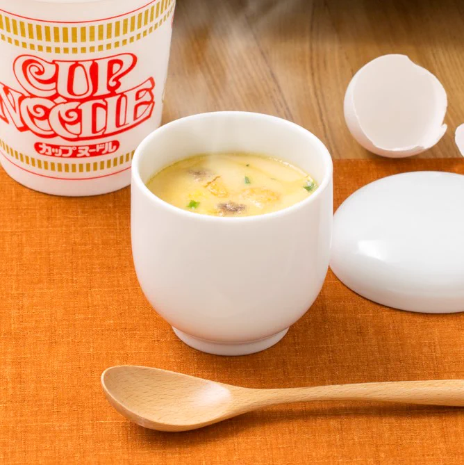 カップヌードルの公式直伝！残ったスープが美味しい茶碗蒸しに！
