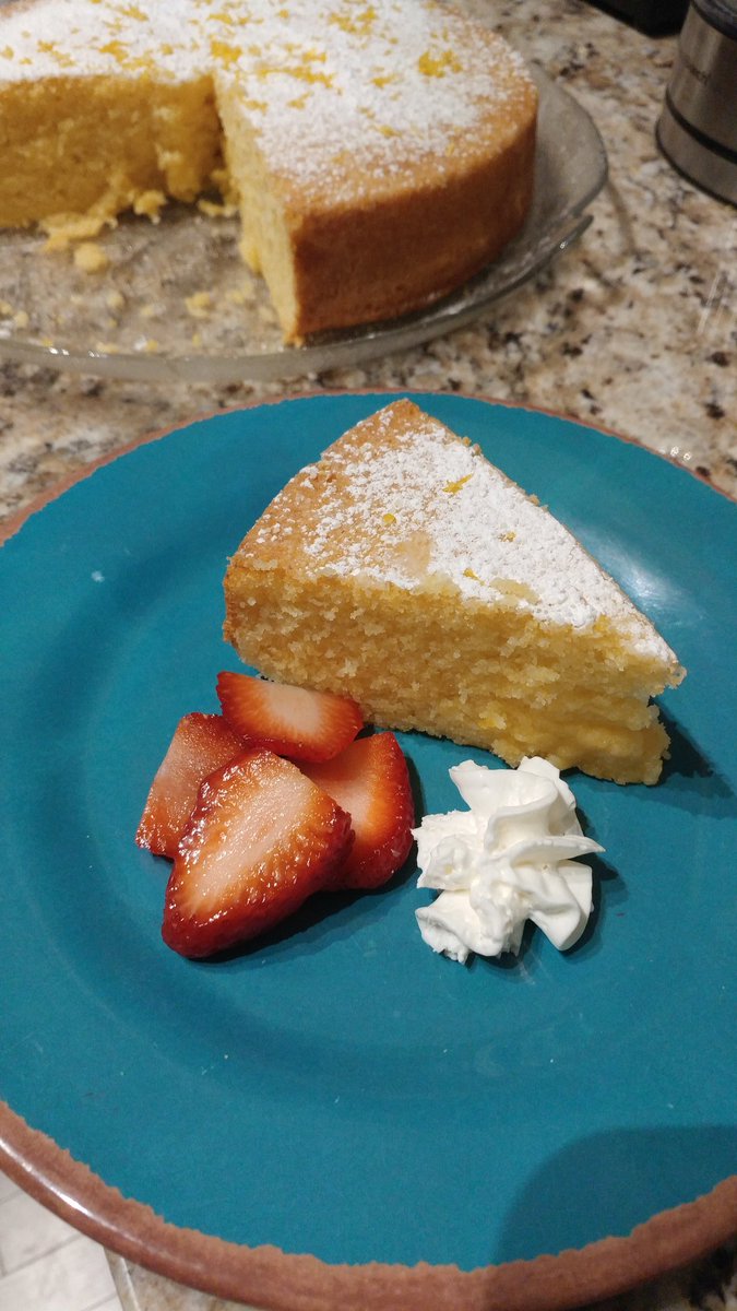 EuphoriaStorm's tweet image. Lemon ricotta cake #scratchbaking #mykitchen #desserts