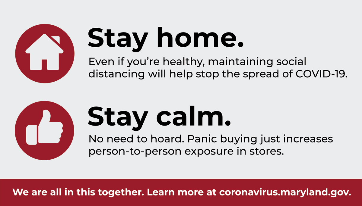 We will continue to do whatever is necessary to keep people safe, but we also need each and every one of our citizens to be a part of our efforts to ‘flatten the curve.’ We are all in this together, and it will take all of us working together to keep people healthy &amp; save lives.