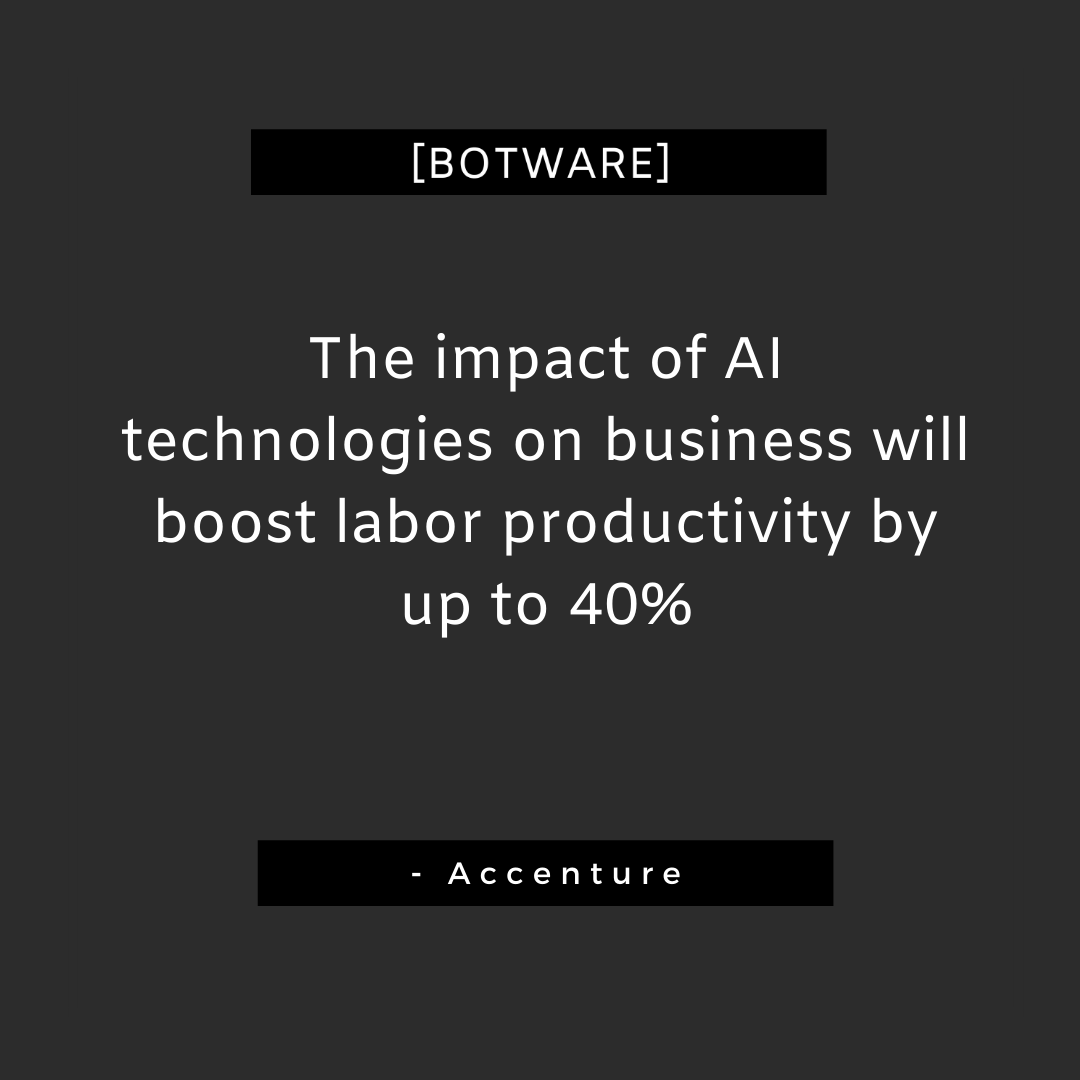 botware_ai's tweet photo. Productivity is on the rise

#botware #ai #ipa #rpa #bots #corporate #artificialintelligence #automation #business #businessintelligence #startup #growth #statistics https://t.co/TdW0A0dKX4