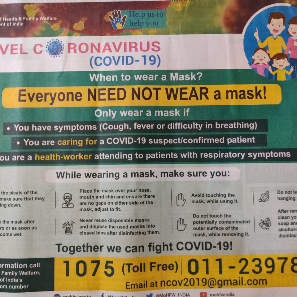 akshat3010's tweet photo. Guidelines by government on precautionary measures to fight corona #MinistryofHealth #IndiaFightsCorona #dosanddonts #guidelines #IndiaVsCorona #BeSafe #dontpanic https://t.co/wcjITmv8Bh