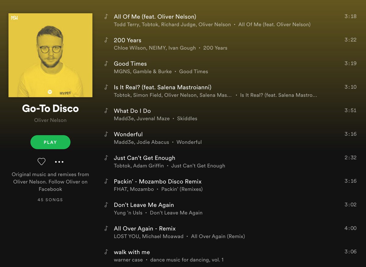 gambleandburke's tweet photo. 🔊'Go-To Dance' and 'Go-To Disco' w/ @olivernelson_ and 
"Good Times" by #MGNS​ ft. @gambleandburke 
on @Spotify⚡️

> https://t.co/c39tOA6bUD
> https://t.co/wsDRVbdyWU https://t.co/BnI5imYudI