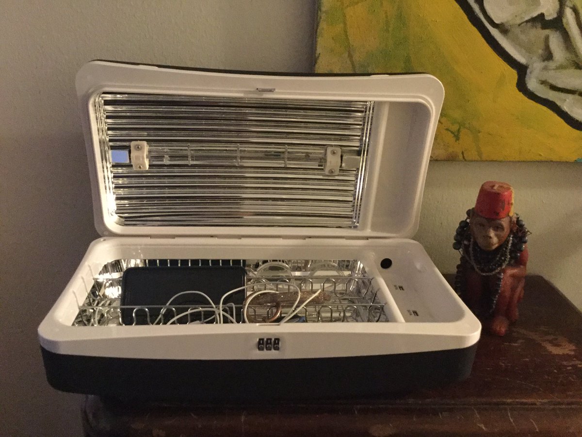 Ducky DooLittle (@duckydoolittle) on Twitter photo My <a href="/uveeclean/">UVee Clean | UV Sanitizing System</a> is working overtime on phone, keys, glasses, and anything else that will fit! #NotJustForSexToys My <a href="/uveeclean/">UVee Clean | UV Sanitizing System</a> is working overtime on phone, keys, glasses, and anything else that will fit! #NotJustForSexToys