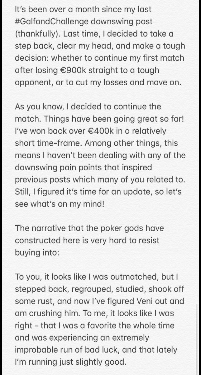 PhilGalfond's tweet image. It has been a little while and circumstances have changed. Here are some more of my thoughts on the first #GalfondChallenge match.

Back to the tables on Thursday!