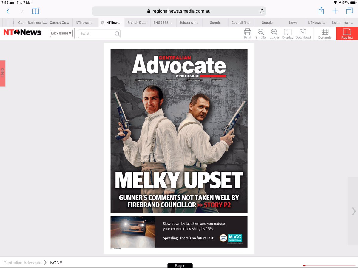Welcome to Wednesday make sure you tune to <a href="/YourStation8HA/">8HA</a> from 12pm today. “One on One with Eli Melky” my guests today Terry Mills and Robyn Lambley. Don’t miss this interview and much more Territory Talk back call in 89522900 #ntpol #aliceSprings #MLA #TerritoryAlliance