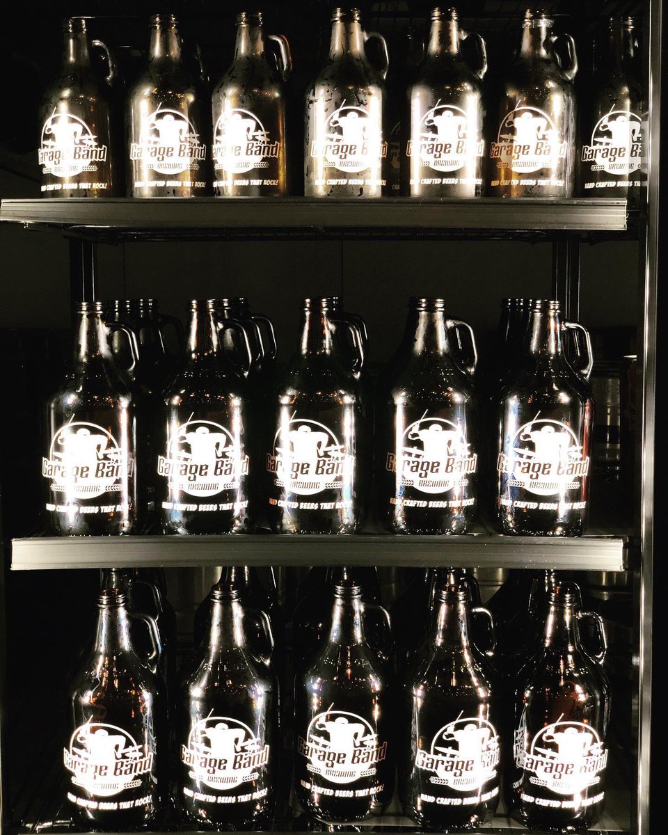 Garage Band Brewing will be offering to-go Growlers and Howlers for the remainder of the month starting today from 3PM to 7PM Daily.  Order by phone at 815-782-6367 or go to garagebandbrewing.com/onlinebeer